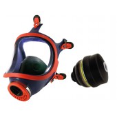 Maska pełnotwarzowa silikonowa 731-R + filtropochłaniacz ABEK2P3
